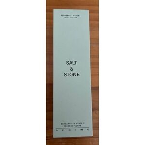 Salt & Stone Bergamot and Hinoki Body Lotion 3.4 fl oz NIB